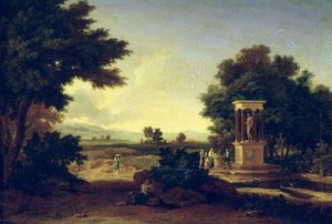 Idyllic Landscape — Jean-françois Millet, Realist Landscape