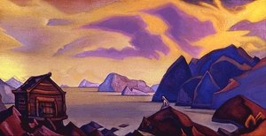 She Who Waits — Nicholas Roerich