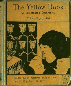 The Cover Of The Yellow Book — Aubrey Vincent Beardsley, Art Nouveau