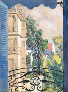 View From Balcony — Frederic Clay Bartlett