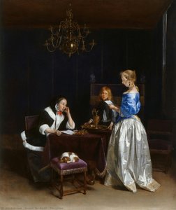 The Letter — Gerard Ter Borch, Dutch Golden Age