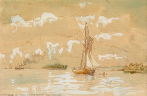 Sea Landscape — Oskar Conrad Kleineh