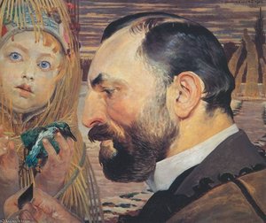 Portrait Of Feliks Jasienski — Jacek Malczewski