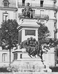 Monument To Alexandre Dumas Pere — Paul Gustave Doré