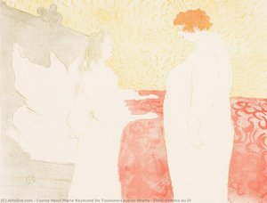 Elles, Femme Au Lit — Henri De Toulouse-lautrec