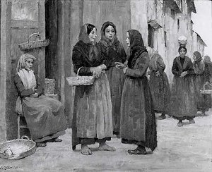 Gossip, Italian Style, (painting)