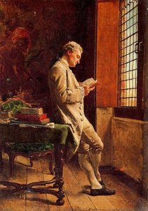 The Target Reader — Jean-louis Ernest Meissonier