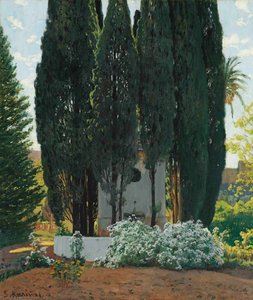 The cypress fountain