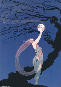 Fireflies — Erté