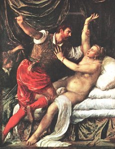 Tarquin And Lucrece, Fitzwilliam Museum — Titian, Renaissance