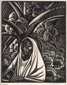 Cocoanut Palm (acapulco Girl) — Howard Cook