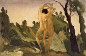 The South's Breath (two Nudes) — Arthur B. Davies
