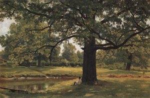 Oaks In Old Peterhof — Ivan Ivanovich Shishkin
