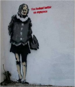 You Looked Better On Myspace — Banksy