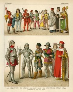 German Costume - (14) — Albert Kretschmer