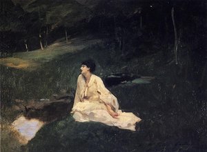 Judith Gautier (also Known As By The River Or Resting By A Spring) — John Singer Sargent