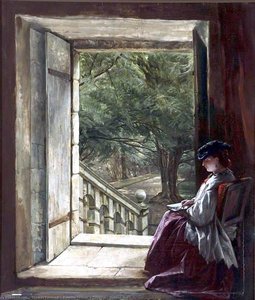 Dorothy Vernon's Doorway, Haddon Hall — Thomas Creswick
