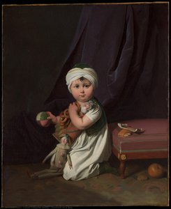 Portrait Of A Boy — Louis Léopold Boilly, Neoclassical