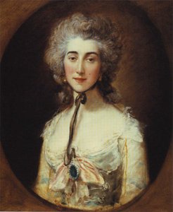 Portrait Of Grace Dalrymple Elliott — Thomas Gainsborough