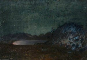 Moonlit Landscape — Robert Lillie