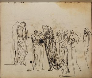 Page From A Sketchbook 8 — George Romney, Other