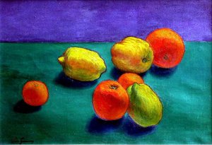Nature Morte Aux Fruits — Léo Gausson