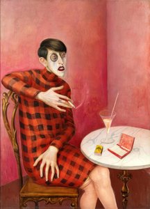 Portrait Of The Journalist Sylvia Von Harden — Otto Dix, New Objectivity