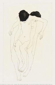 Untitled (after Malevich And Schiele), From The 1917 Exhibition, Nature Morte Gallery, New York — Sherrie Levine