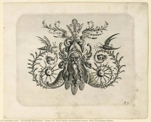 Plate 53, from Neüw Grotteßken Buch (New Grotesque Book)