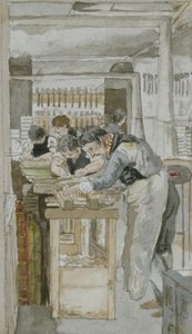 At Uncle Charles The Binder — John Frederick Lewis