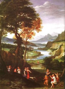 Landscape With Meleager And Atlanta