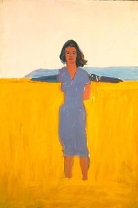 Ada In A Purple Dress — Alex Katz