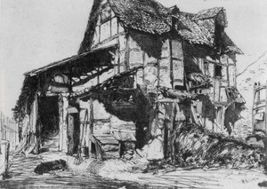 The Unsafe Tenement — James Abbott Mcneill Whistler, Tonalism / Aestheticism