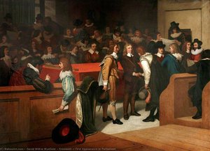 Cromwell's First Appearance In Parliament — Sir David Wilkie