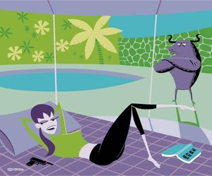 The Sun Also Rises — Josh Agle (shag)