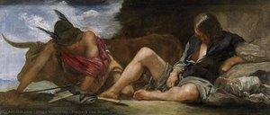 Merkur Und Argus — Diego Rodríguez De Silva Y Velázquez, Barock