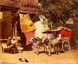 An Indian Gharry — Edwin Lord Weeks, Impressionism