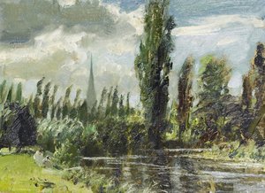 Watermeadows Near Salisbury — Edward Seago