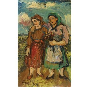 A Friends — David Davidovich Burliuk