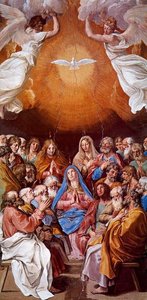 The Descent Of The Holy Spirit — Reni Guido (le Guide)