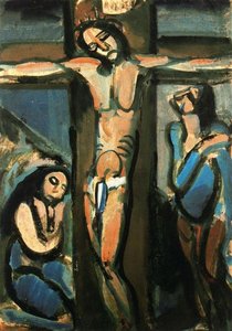 Christ On The Cross — Georges Rouault