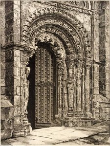 Study In Stone, Cathedral Of Orense — John Taylor Arms