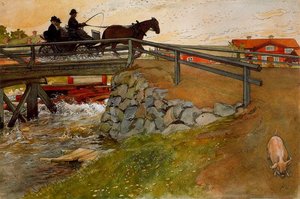 The Bridge — Carl Larsson