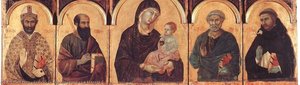 La Maestá 5 — Duccio Di Buoninsegna, Early Renaissance