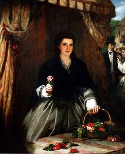 The Flower Seller - — William Powell Frith