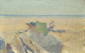 Lady With A Blue Brimmed Hat — Louis Ginnett