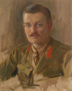 Colonel Sir Hereward Wake (1876–1963), 13th Baronet, Member Of Information Department (study Related To 'the Supreme War Council In Session At Versailles On 3rd July 1918') — Herbert Arnould Olivier, Realism