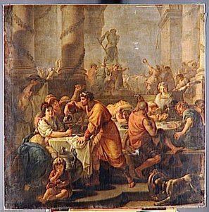 L'hiver Ou Les Saturnales — Antoine François Callet, Neoclassicism