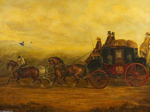 The Gloucester, Aberystwyth Mail Coach — Charles Cooper Henderson