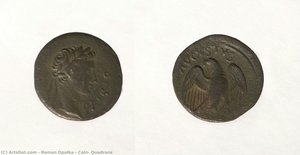 Coin, Quadrans — Roman Opałka
